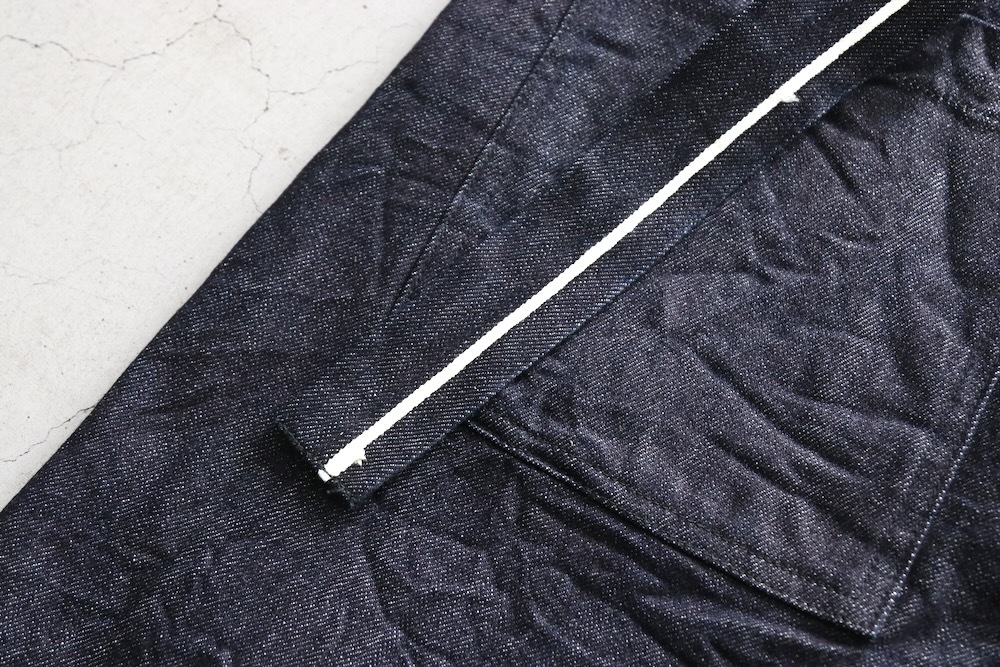 WOMEN'STOUJOURSʥȥ塼ˡBack String Waist Overalls - 13.5OZ. SELVAGE CLASSIC DENIM CLOTH