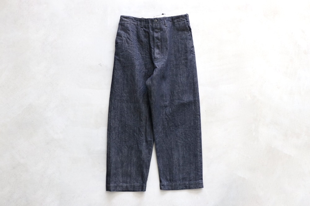 ��WOMEN'S��TOUJOURS�ʥȥ����塼�ˡ�Back String Waist Overalls - 13.5OZ. SELVAGE CLASSIC DENIM CLOTH (INDIGO)��