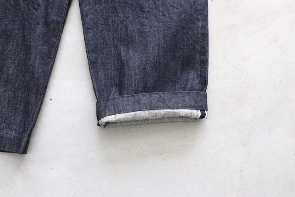 ��WOMEN'S��TOUJOURS�ʥȥ����塼�ˡ�Back String Waist Overalls - 13.5OZ. SELVAGE CLASSIC DENIM CLOTH (INDIGO)��