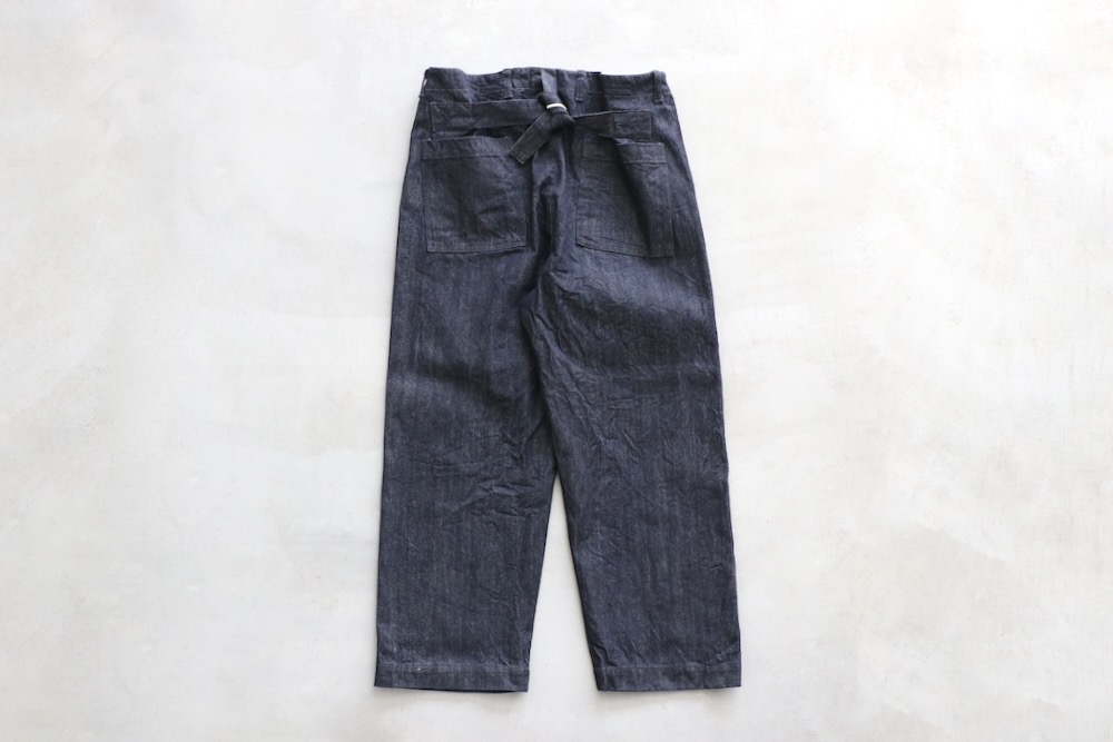 ��WOMEN'S��TOUJOURS�ʥȥ����塼�ˡ�Back String Waist Overalls - 13.5OZ. SELVAGE CLASSIC DENIM CLOTH (INDIGO)��