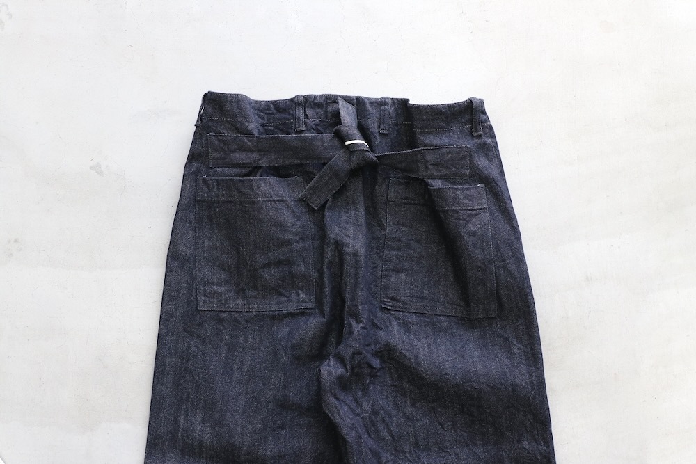 ��WOMEN'S��TOUJOURS�ʥȥ����塼�ˡ�Back String Waist Overalls - 13.5OZ. SELVAGE CLASSIC DENIM CLOTH (INDIGO)��
