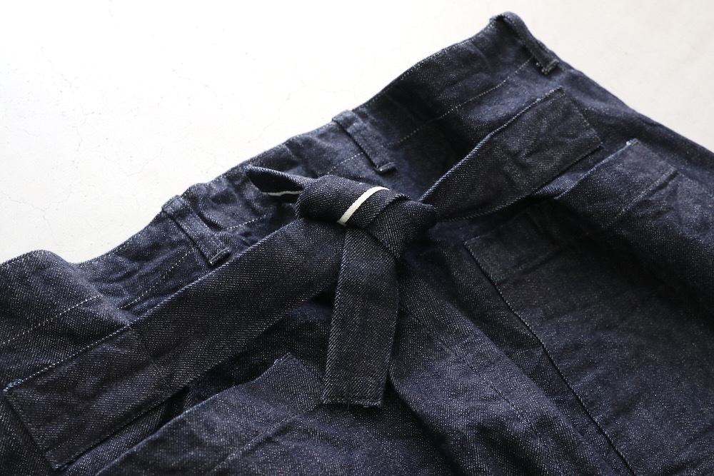 ��WOMEN'S��TOUJOURS�ʥȥ����塼�ˡ�Back String Waist Overalls - 13.5OZ. SELVAGE CLASSIC DENIM CLOTH (INDIGO)��