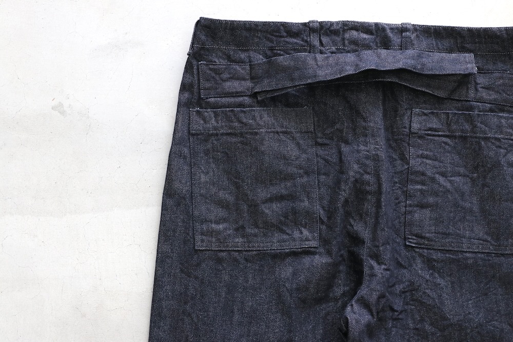 ��WOMEN'S��TOUJOURS�ʥȥ����塼�ˡ�Back String Waist Overalls - 13.5OZ. SELVAGE CLASSIC DENIM CLOTH (INDIGO)��