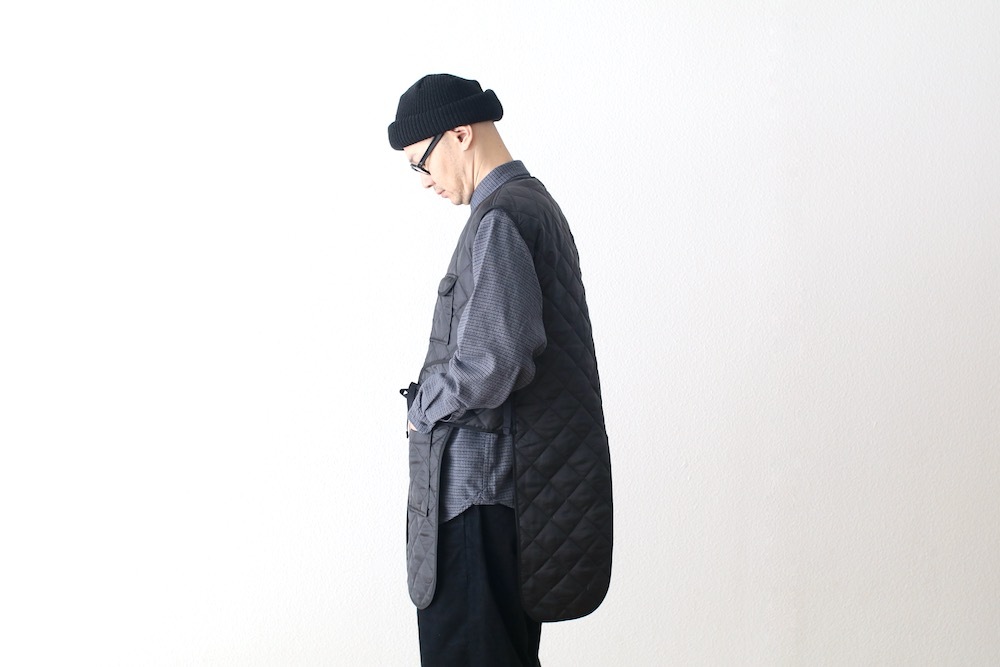 Engineered Garments (󥸥˥ɥ) Liner Vest - Polyester Diamond Double Face Quilt