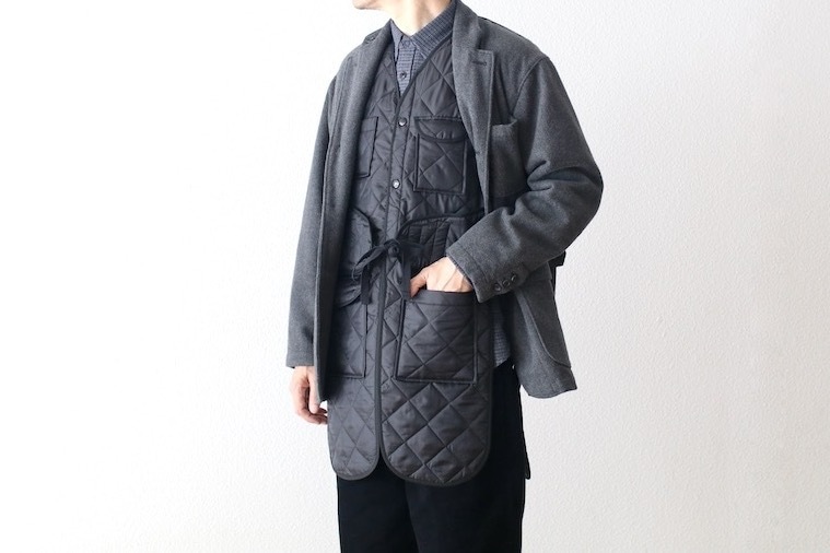 EngineeredGarments POP QUILTED VEST L 美品 Engineered Garments - 【美品】 Engineered Garments / エンジニアド