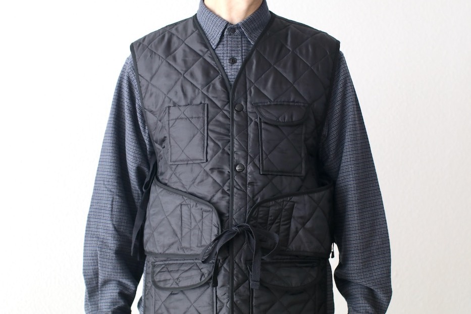 EngineeredGarments POP QUILTED VEST L 美品 EngineeredGarments POP QUILTED VEST L 美品