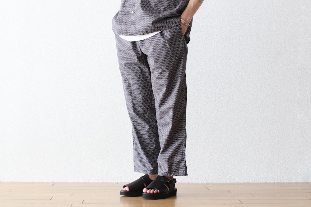 ts(s) (ƥ) "Drawstring Pants -Small Graphics Inkjet Print Cotton Cloth"