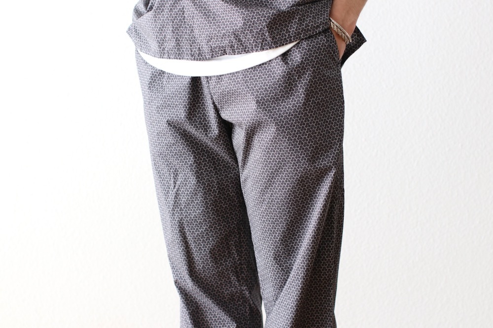 ts(s) (ƥ) "Drawstring Pants -Small Graphics Inkjet Print Cotton Cloth"