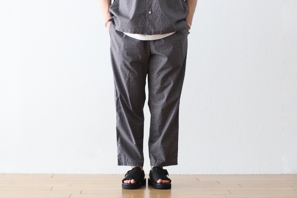ts(s) (ƥ) "Drawstring Pants -Small Graphics Inkjet Print Cotton Cloth"
