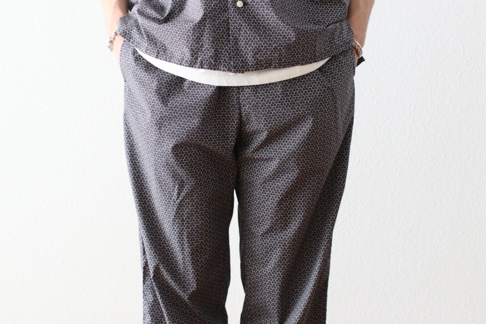 ts(s) (ƥ) "Drawstring Pants -Small Graphics Inkjet Print Cotton Cloth"