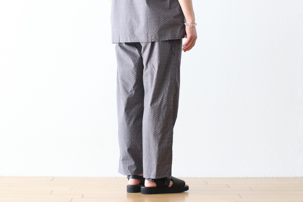 ts(s) (ƥ) "Drawstring Pants -Small Graphics Inkjet Print Cotton Cloth"