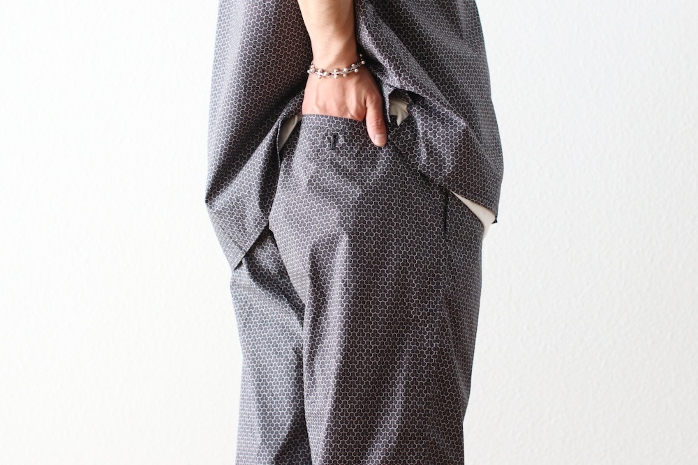 ts(s) (ƥ) "Drawstring Pants -Small Graphics Inkjet Print Cotton Cloth"