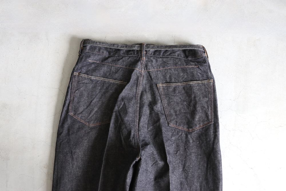 blurhms(�֥顼�ॹ) "12.9oz Denim Narrow Belted Pants"