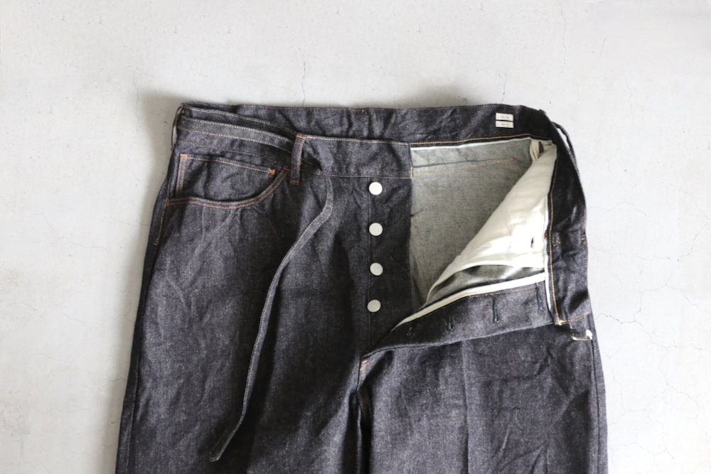 blurhms(�֥顼�ॹ) "12.9oz Denim Narrow Belted Pants"