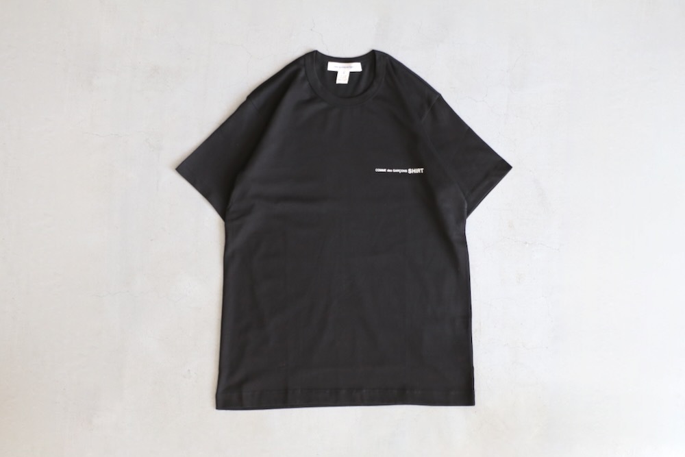COMME des GARÇONS SHIRT ブラック Tシャツ Sサイズ COMME des GARCONS SHIRT(コム デ ギャルソン シャツ) 