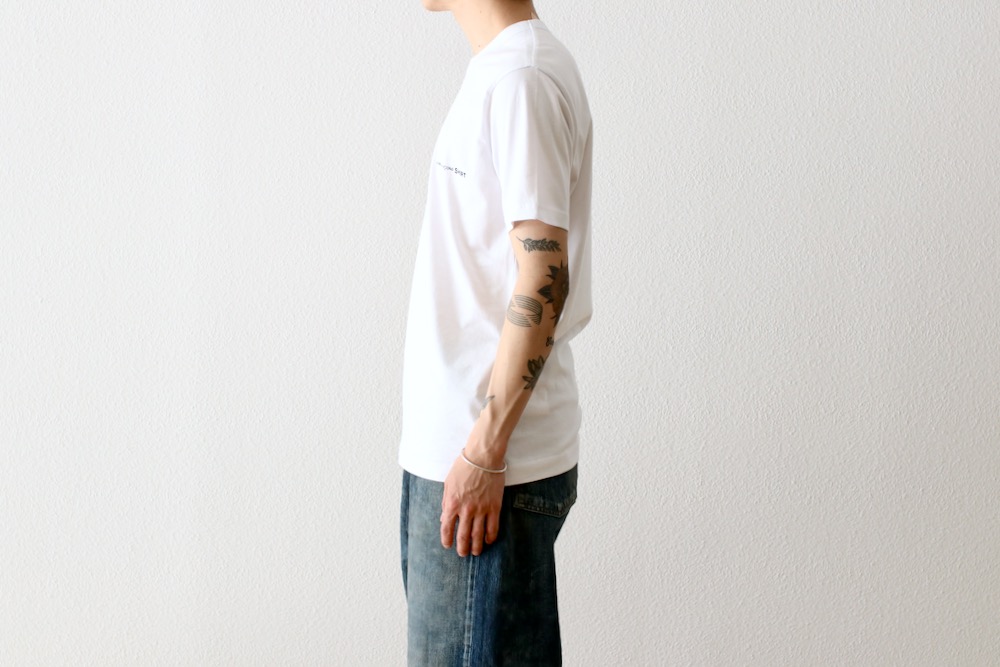 COMME des GARCONS SHIRT(���� �� ����륽�� �����) "Cotton Jersey Plain with Printed "CDG SHIRT" Logo On Chest S/S TEE FO-T026-051"