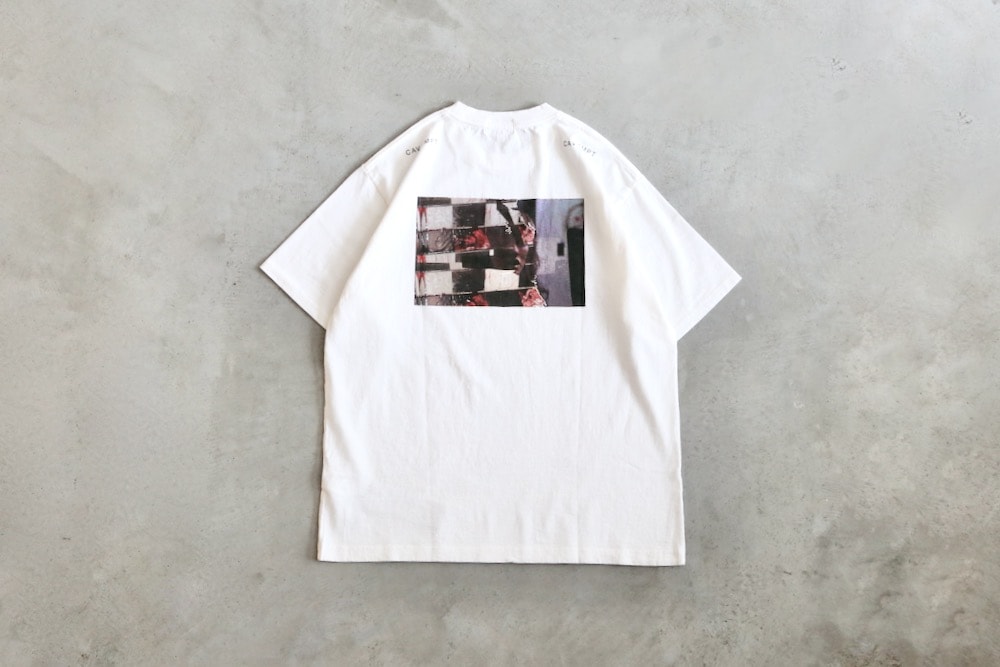 【国内買付】C.E TH Blood tile T シーイー グラフィックTシャツ C.E＞TH Blood tile T―SHIRT/Tシャツ