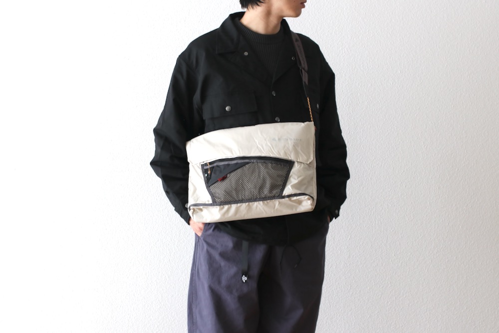 [10% > 25%OFF] KLATTERMUSEN(����å���ࡼ����) "Grid Messenger Bag"