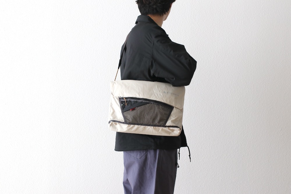 [10% > 25%OFF] KLATTERMUSEN(����å���ࡼ����) "Grid Messenger Bag"