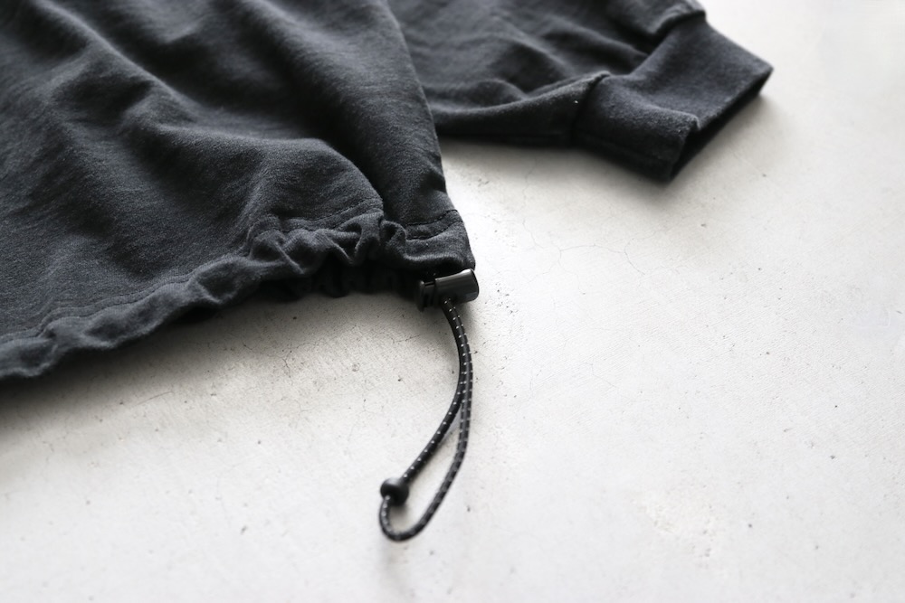 S.F.C(�������ե���) "SIDE STRIPE HOODY LS TEE (DISCHARGED)"