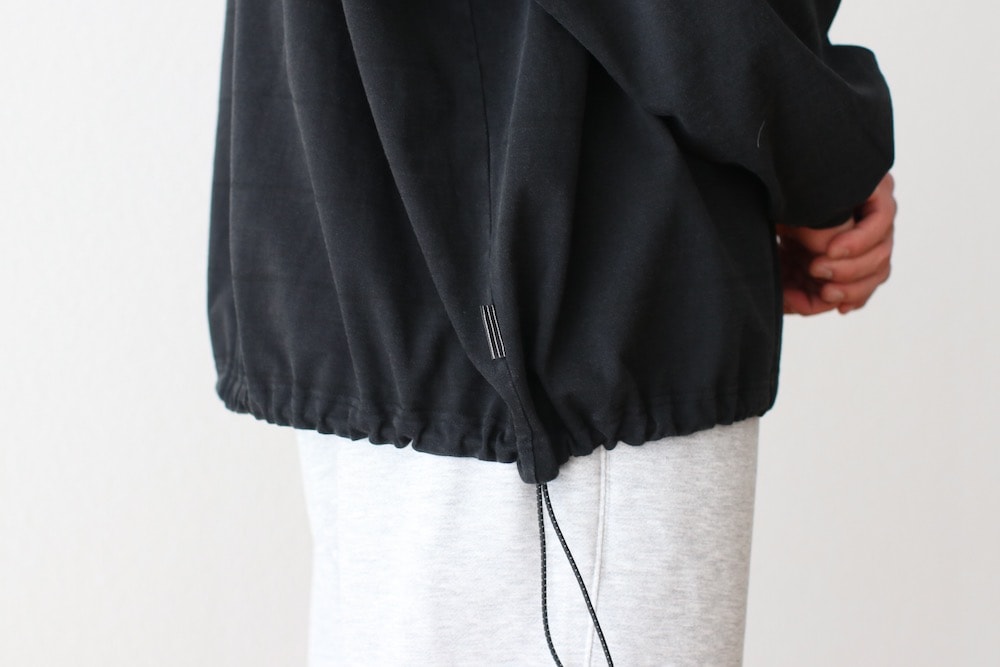 S.F.C(�������ե���) "SIDE STRIPE HOODY LS TEE (DISCHARGED)"