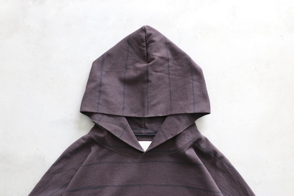 S.F.C(�������ե���) "SIDE STRIPE HOODY LS TEE (DISCHARGED)"