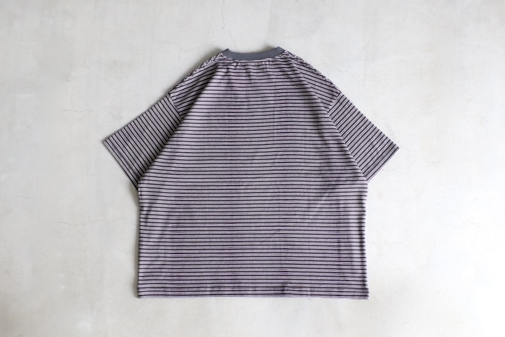 EVCON (���ӥ���) "BORDER WIDE S/S T-SHIRT"