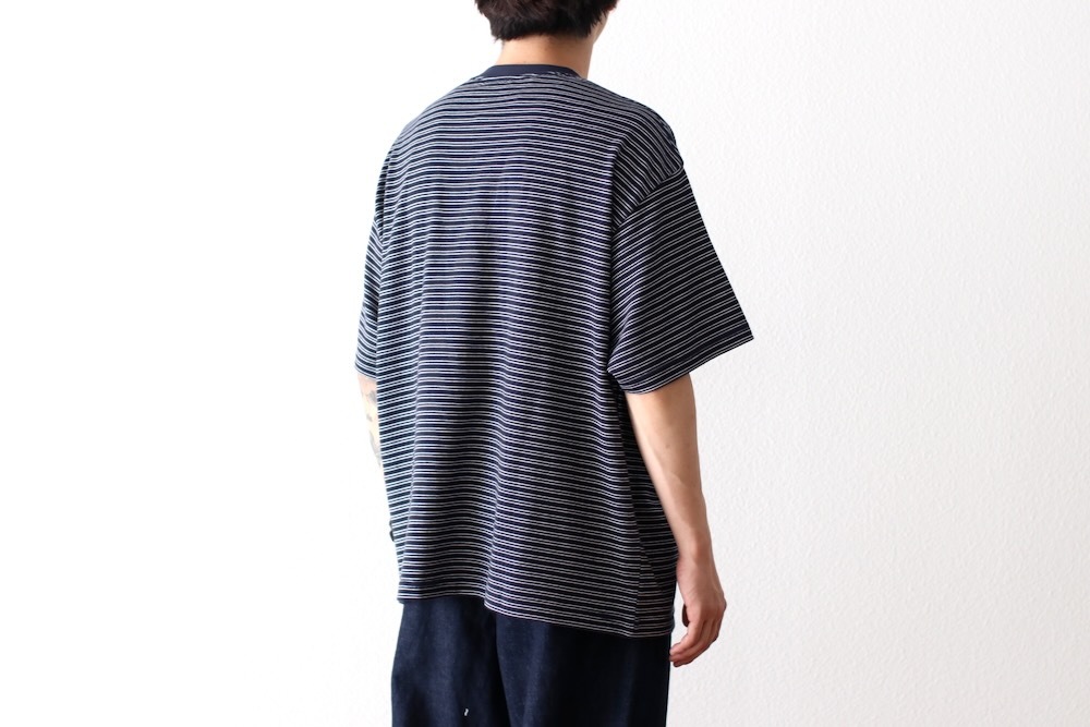 EVCON (���ӥ���) "BORDER WIDE S/S T-SHIRT"
