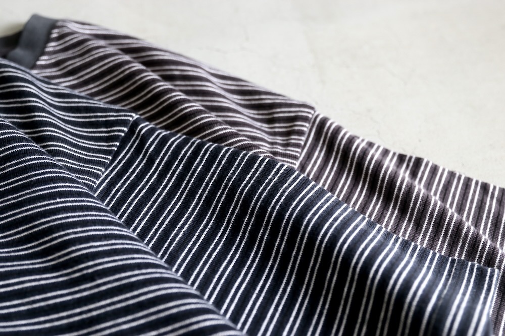 EVCON (���ӥ���) "BORDER WIDE S/S T-SHIRT"