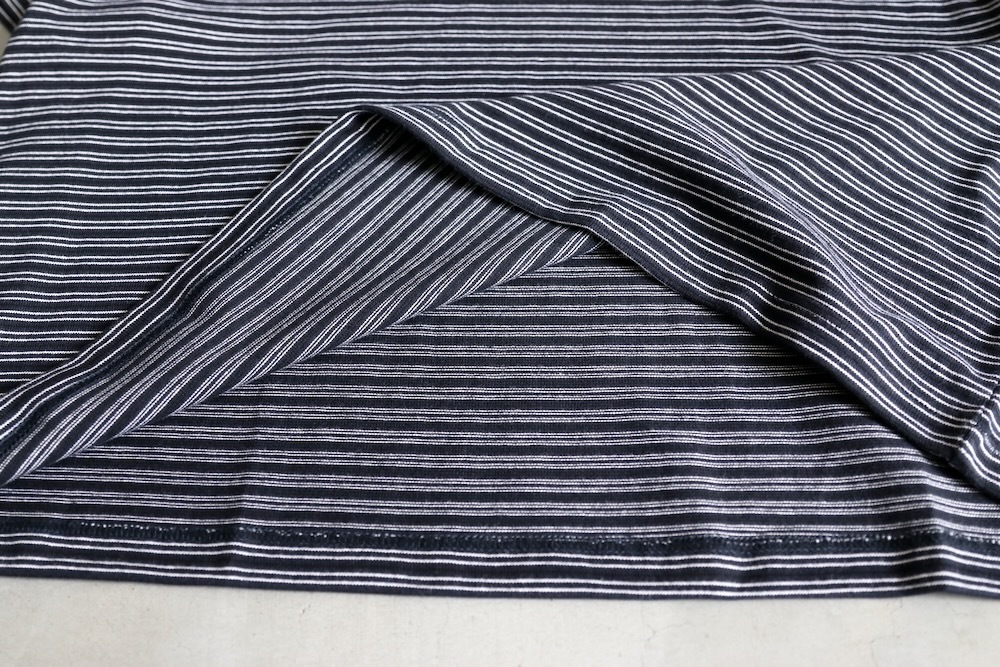 EVCON (���ӥ���) "BORDER WIDE S/S T-SHIRT"