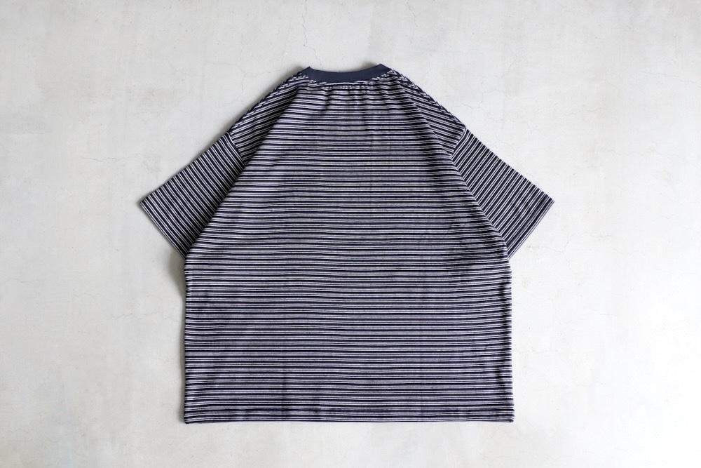 EVCON (���ӥ���) "BORDER WIDE S/S T-SHIRT"