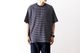 EVCON (���ӥ���) "BORDER WIDE S/S T-SHIRT"