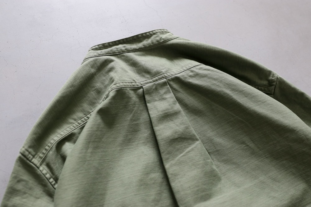 nonnative(Υͥƥ) "TROOPER SHIRT JACKET COTTON BACKSATIN PIGMENT DYE"