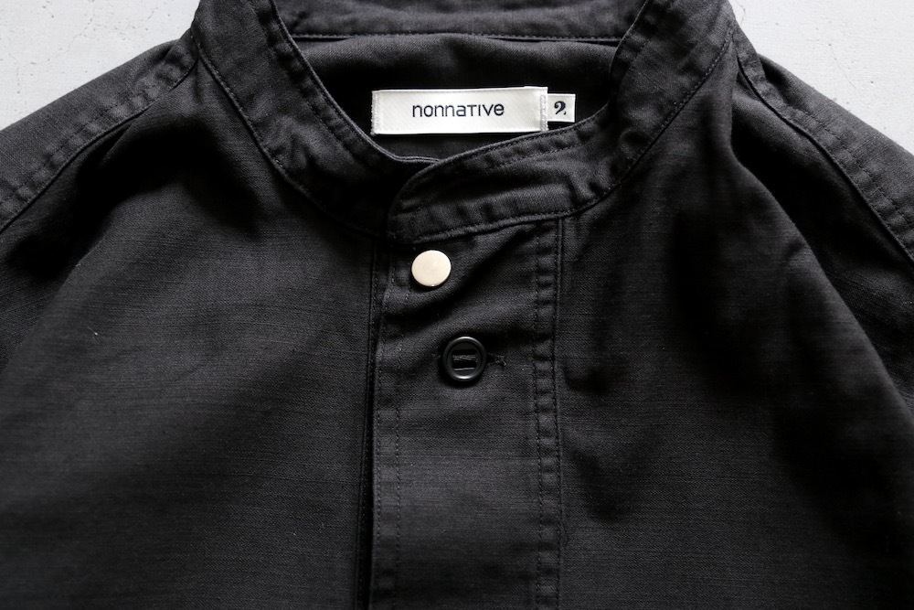 nonnative(Υͥƥ) "TROOPER SHIRT JACKET COTTON BACKSATIN PIGMENT DYE"