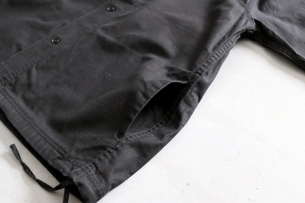 nonnative(Υͥƥ) "TROOPER SHIRT JACKET COTTON BACKSATIN PIGMENT DYE"