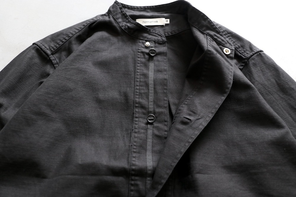 nonnative(Υͥƥ) "TROOPER SHIRT JACKET COTTON BACKSATIN PIGMENT DYE"