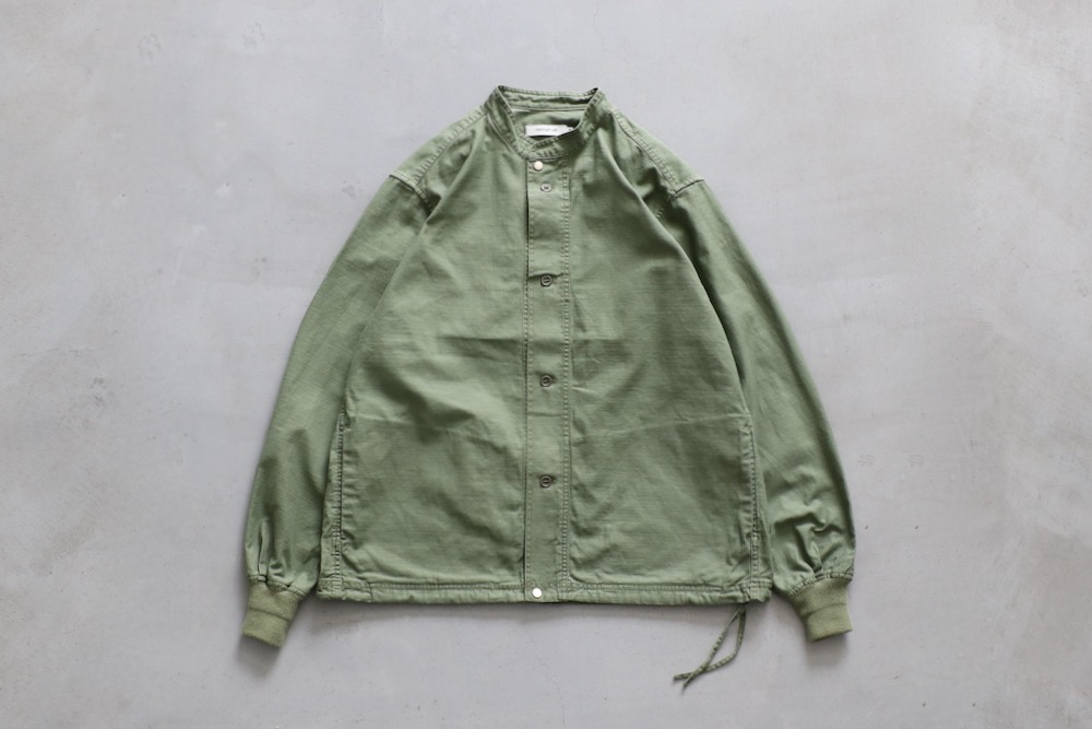 nonnative(Υͥƥ) "TROOPER SHIRT JACKET COTTON BACKSATIN PIGMENT DYE"