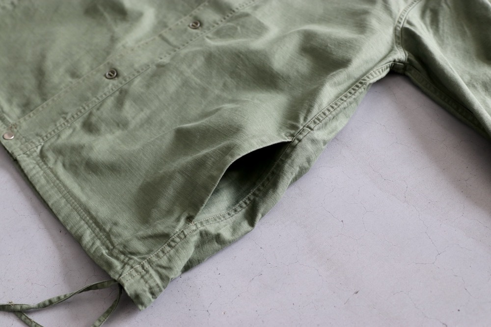 nonnative(Υͥƥ) "TROOPER SHIRT JACKET COTTON BACKSATIN PIGMENT DYE"