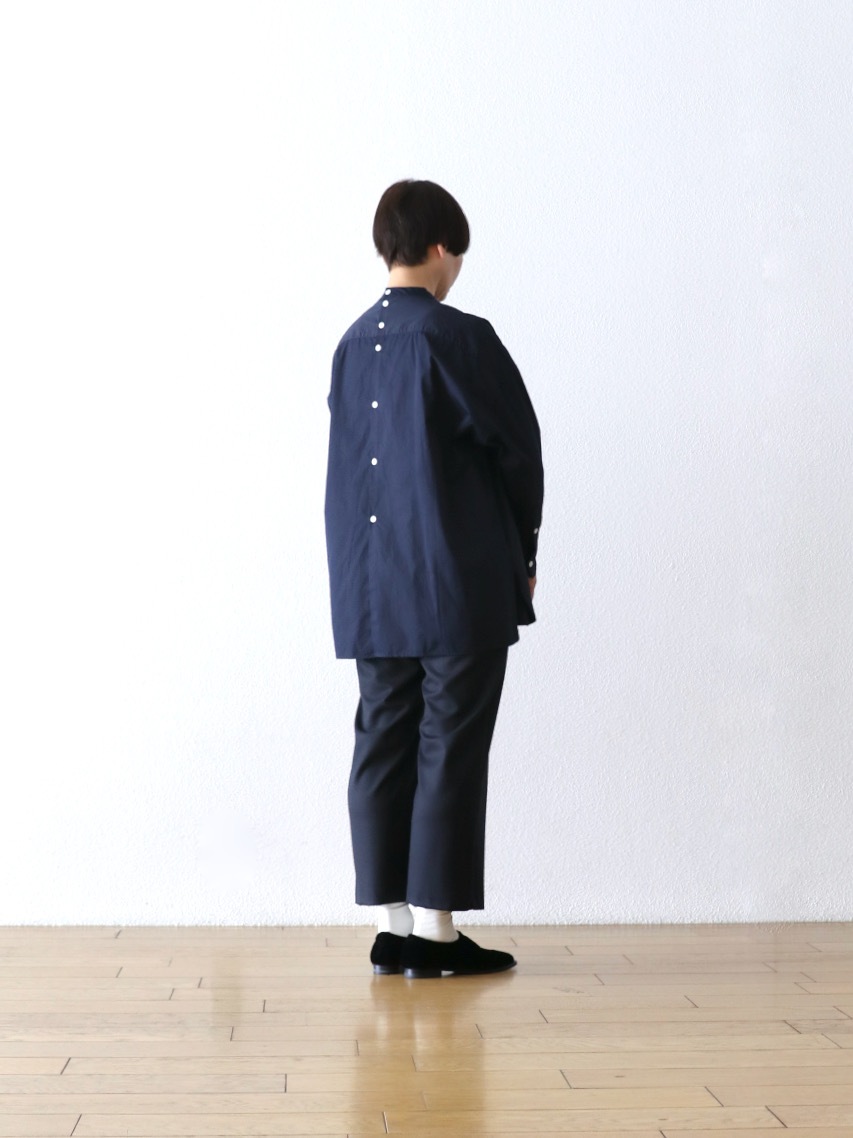 WOMEN'S】TOUJOURS（トゥジュー）“Back Button Tucked bosom