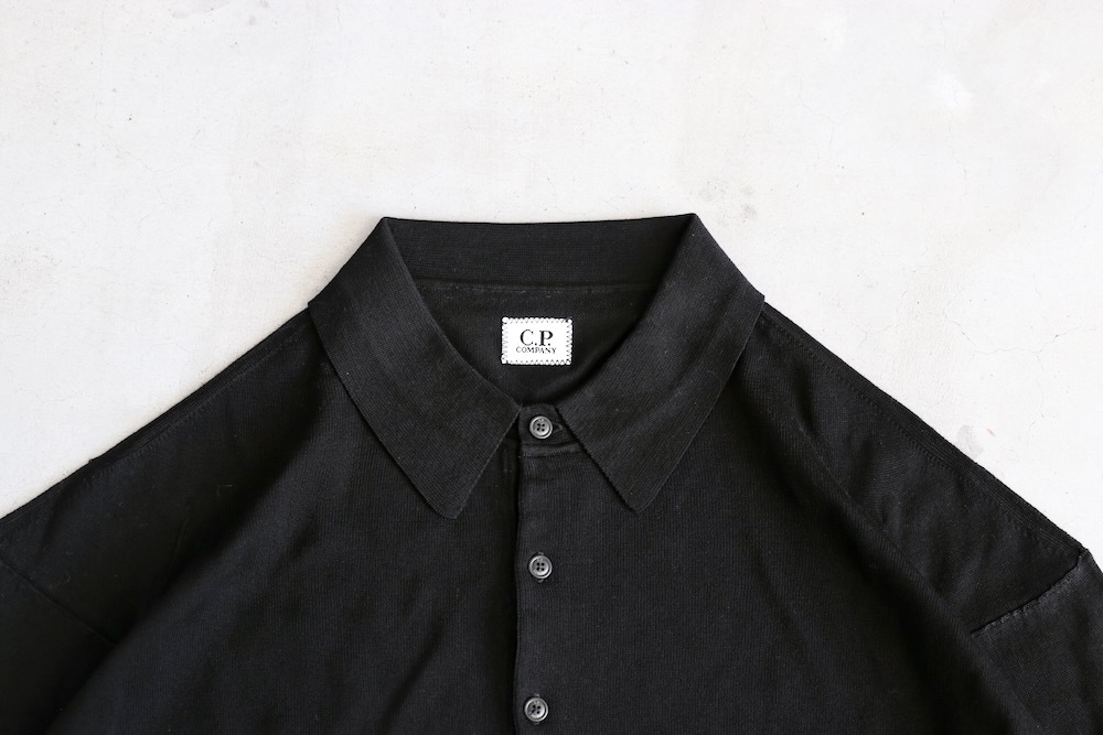 C.P. Company (ԡѥˡ) "FILO DI SCOZIA KNIT POLO SHIRT"