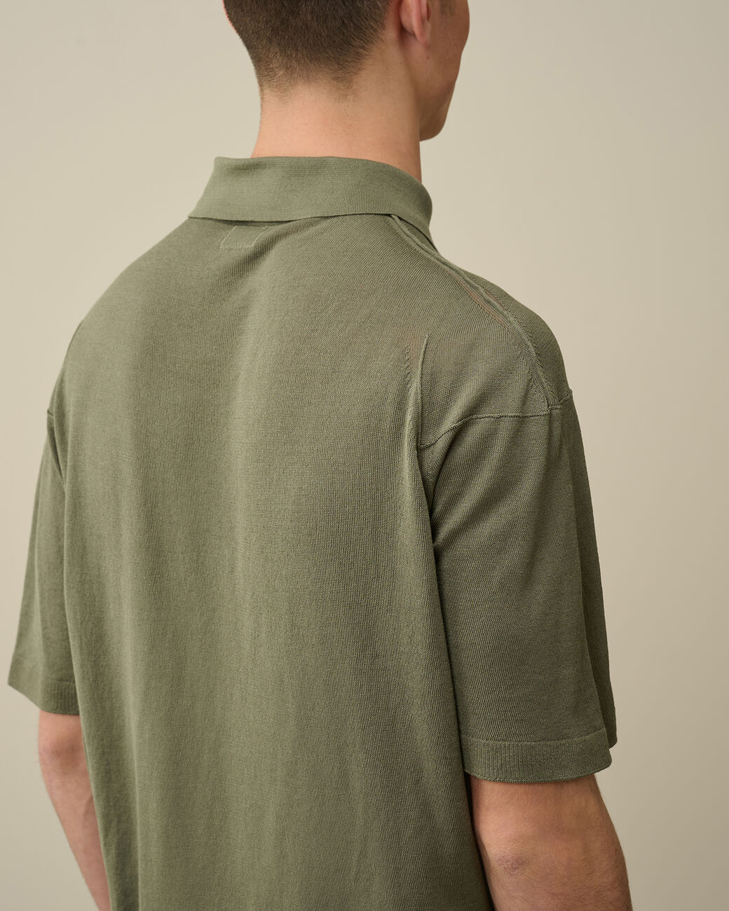 C.P. Company (ԡѥˡ) "FILO DI SCOZIA KNIT POLO SHIRT"