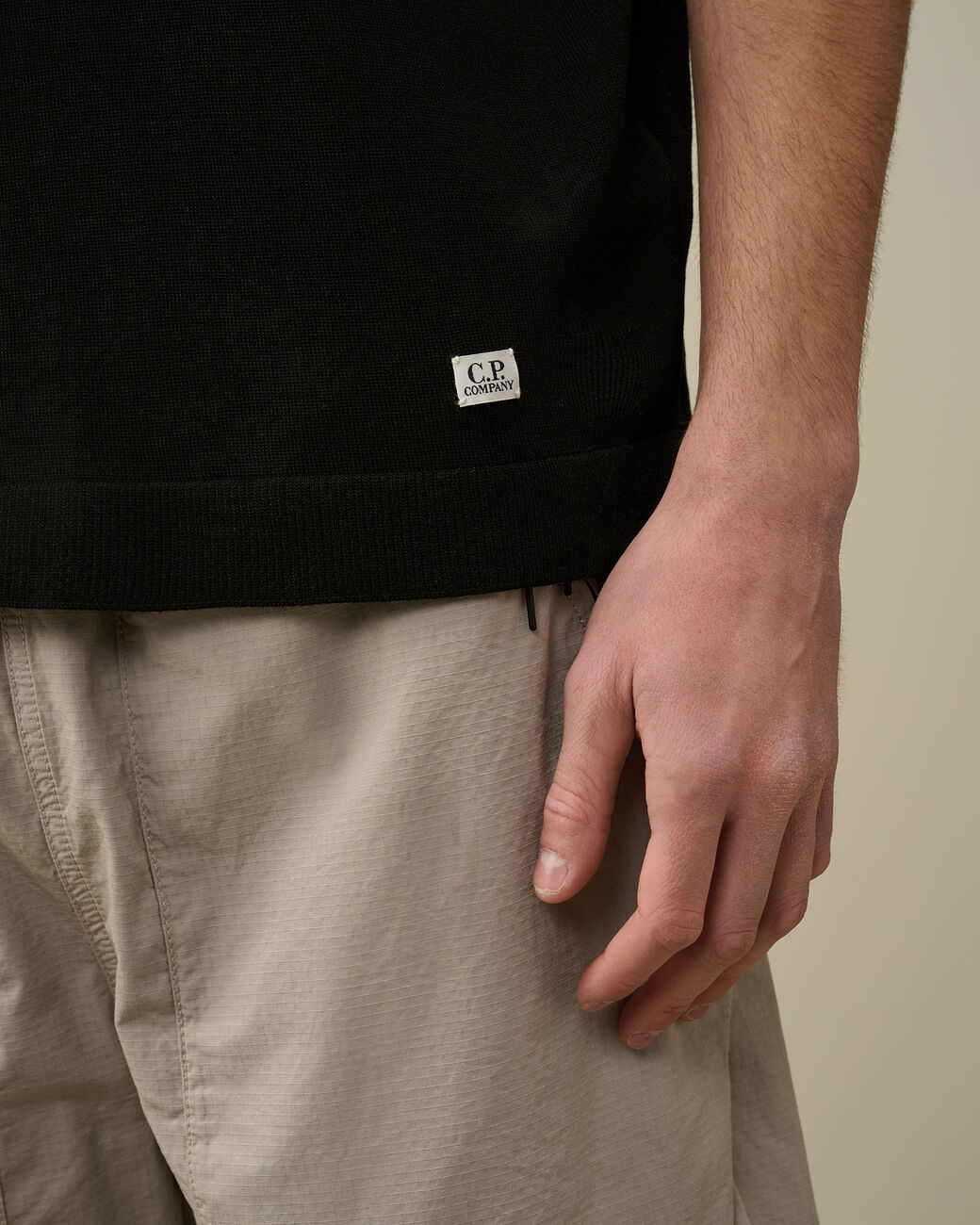 C.P. Company (ԡѥˡ) "FILO DI SCOZIA KNIT POLO SHIRT"