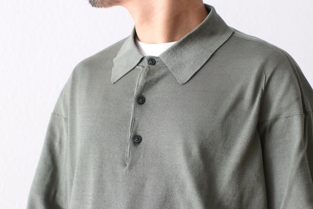 C.P. Company (ԡѥˡ) "FILO DI SCOZIA KNIT POLO SHIRT"
