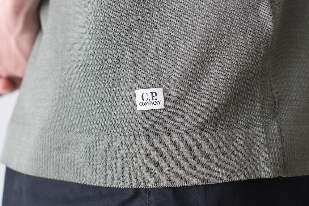 C.P. Company (ԡѥˡ) "FILO DI SCOZIA KNIT POLO SHIRT"