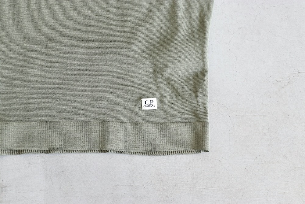C.P. Company (ԡѥˡ) "FILO DI SCOZIA KNIT POLO SHIRT"