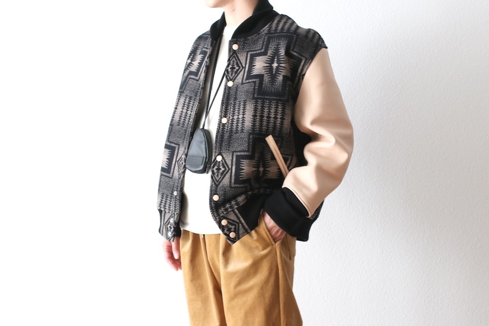 �� 20%Off coupon�о� / limited��HenderScheme �� PENDLETON(��������������� �� �ڥ�ɥ�ȥ�) "stadium jumper"