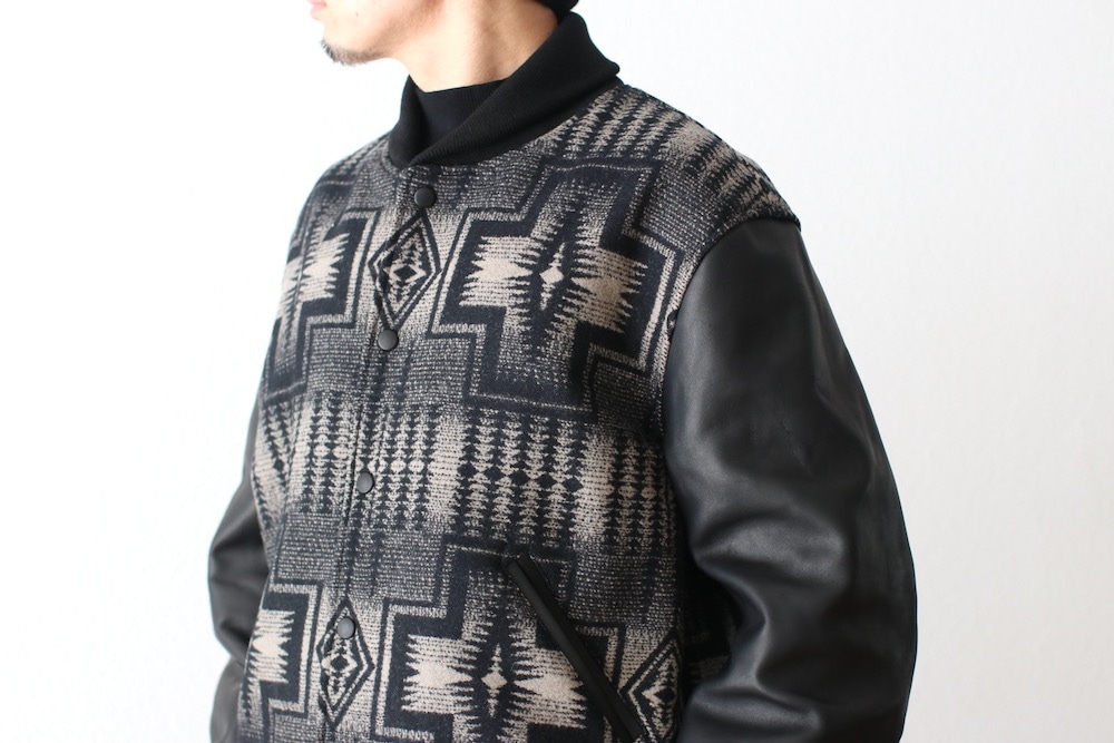 新品 Hender Scheme Pendleton スタジャン ジャケット Hender SchemeI(エンダースキーマ)-× PENDLETON STADIUM JUMPER