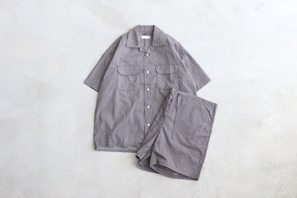 ts(s) (�ƥ�����������) "Small Graphics Inkjet Print Cotton Cloth Drawstring Shorts"