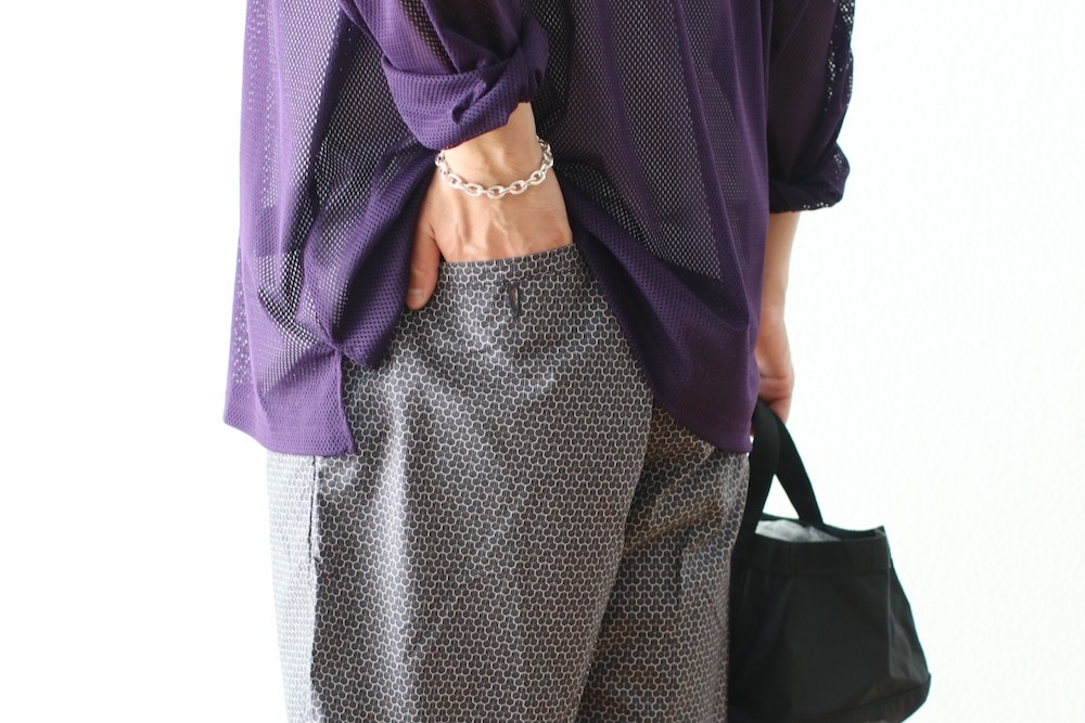 ts(s) (�ƥ�����������) "Small Graphics Inkjet Print Cotton Cloth Drawstring Shorts"