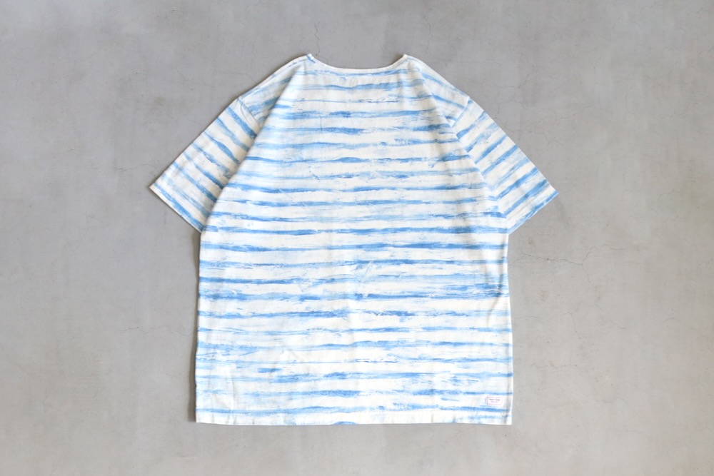 トップス Porter classic Artist Border Crewneck Porter Classic(ポータークラシック) 